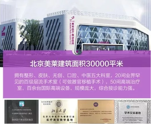 北京美莱整形医院的具体地址