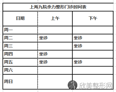 上海九院余力做吸脂手术怎么样？案例,门诊预约时间