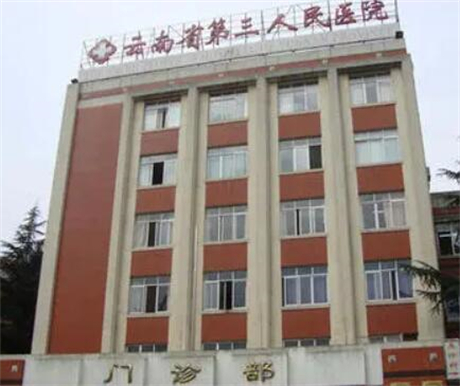 云南省第三人民医院整形外科收费标准一览：整形项目价格表及医生简介